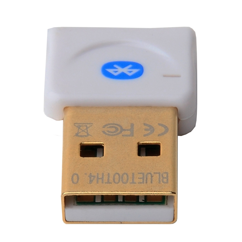 CSR8510 Chip Gold Plated USB Bluetooth V4.0 Dual Mode Wireless Dongle Connector CSR 4.0 Adapter Audio Transmitter For Win7/8/XP