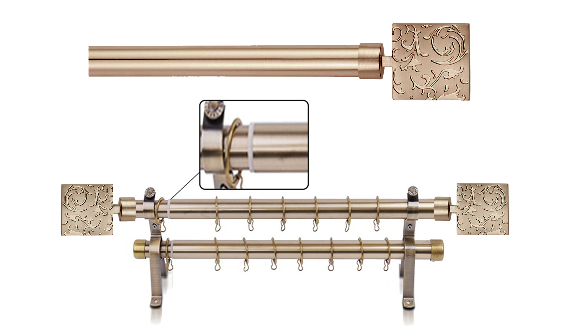 Cessort France Curtain Pole