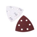 20pcs Self-adhesive Sandpaper Triangle Delta Sander Sand Paper Hook Loop Sandpaper Disc Abrasive Tools For Polishing Grit 40-240