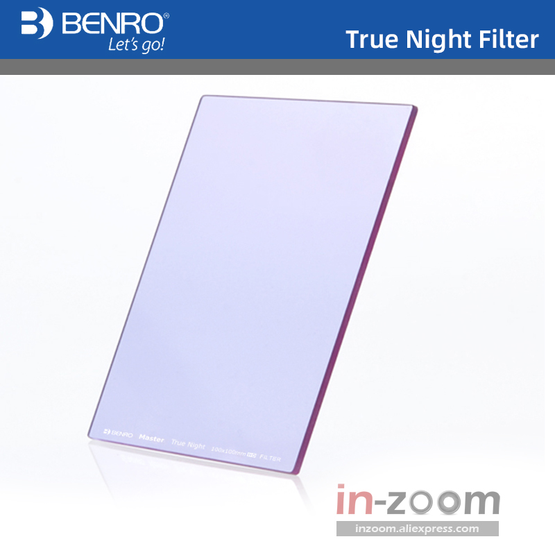 Benro True Night Filter 100*100mm 150*150mm Master Square Plug Filters Night Sky Photography Waterproof Optical Glass Free ship