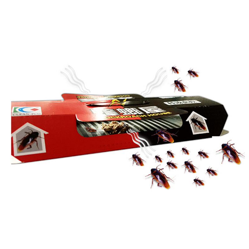 Cockroach Catcher Device Killing Cockroach House Bait Sticky Board Traps Non Toxic Super Sticky Trap Sticker Household Products