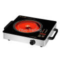 Household Intelligent Multi-function Touch Electric Ceramic Stove 2200w High-power Battery Light Wave Blasting Induction Cooker