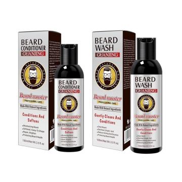 Men's Beard Shampoo Deep Cleansing Nourishing Beard Wash 100ml Conditioner Moisturiser Beard Cleansing Cleanser Deep K8Z9