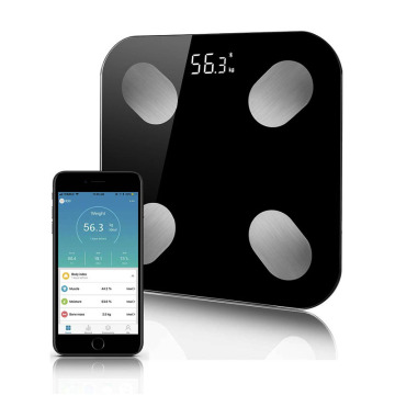 Bluetooth Scales Floor Body Weight Bathroom Scale Smart Backlit Display Digital Scale Body Weight Body Fat Water Muscle Mass BMI