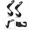 Boase Multi-functional Auto Car Seat Headrest Hanger Bag Hook Holder for Bag Purse Cloth Grocery Storage Auto Fastener Clip
