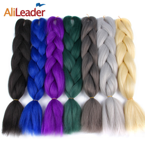 Single Color Jumbo Crochet Braid Synthetic Braiding Hair Supplier, Supply Various Single Color Jumbo Crochet Braid Synthetic Braiding Hair of High Quality