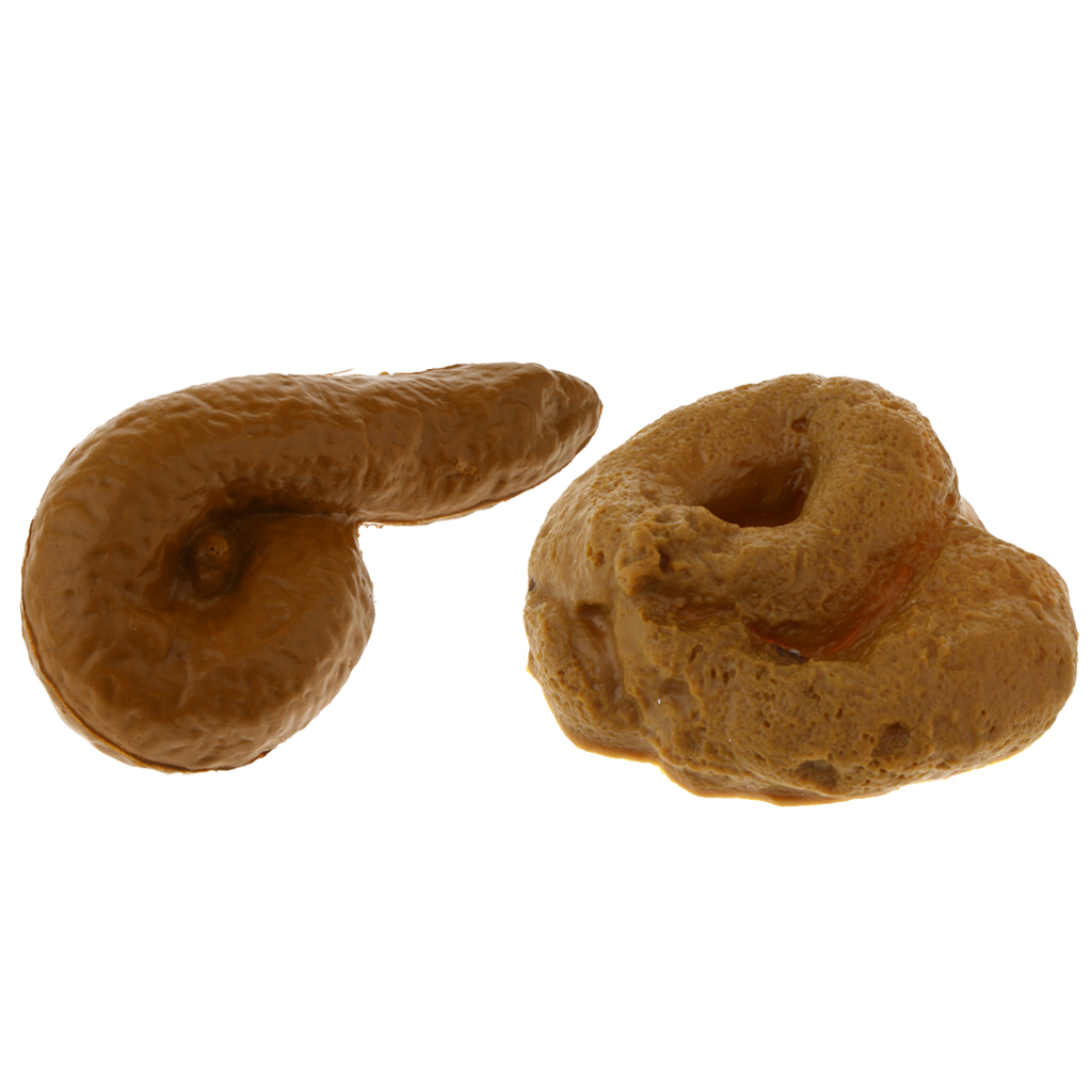 2pcs Realistic Sticky Mischief Turd, Gag Shits Poop, Fake Feces Classic Shit Toy, Practical Gag Funny Joke Gadget Toys