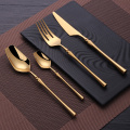 Cutlery Set Mirror Gold Cutlery Set Stainless Steel Dinnerwar Steel Gold Forks Spoons Knives Steel Cutlery Set Silverware Set