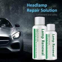 50ml Upgrad Car Headlight Repair Coating Solution Repair Scratch Renovation Kit Coat Agent Headlight For Car Polishing Poli U6D0