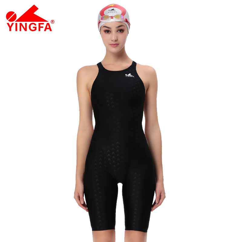 Yingfa FINA Approval Professional One-Piece Swimwear Women Swimsuit Sports Racing Competition Tight Bodybuilding Bathing Suit