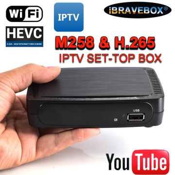 iBRAVEBOX M258 TV Receiver Satellite Internet Digital Set Top Box IPTV Receiver Decoder Full HD 1080P 4K TV Box with USB Wifi#50