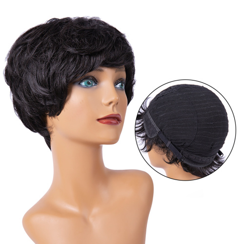 Women Short Curly Synthetic Bob Cut Pixie Wig Supplier, Supply Various Women Short Curly Synthetic Bob Cut Pixie Wig of High Quality