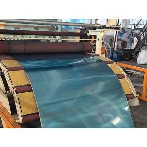 Stainless steel cold-rolled with random film coating