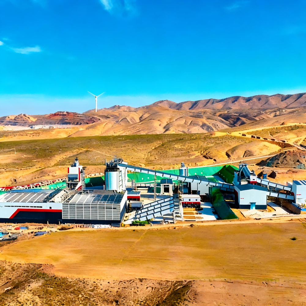 mine aggregate processing plant