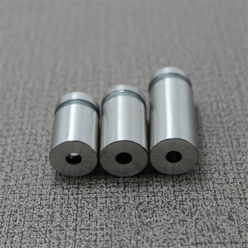 KK&FING Stainless Steel Acrylic Advertisement Fixing Screws 19mm Glass Standoff Pin Nail Fasteners Glass Door Hardware