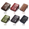 HUMERPAUL Genuine Leather Men Wallet Coin Purse Small Mini rfid Card Holder PORTFOLIO Portomonee Male Pocket Hot Sale
