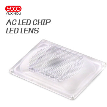 DIY LED Lens For AC LED COB DOB Lamps Include: PC lens+Reflector+Silicone Ring Lamp Cover shades For LED Grow Light/FloodLight