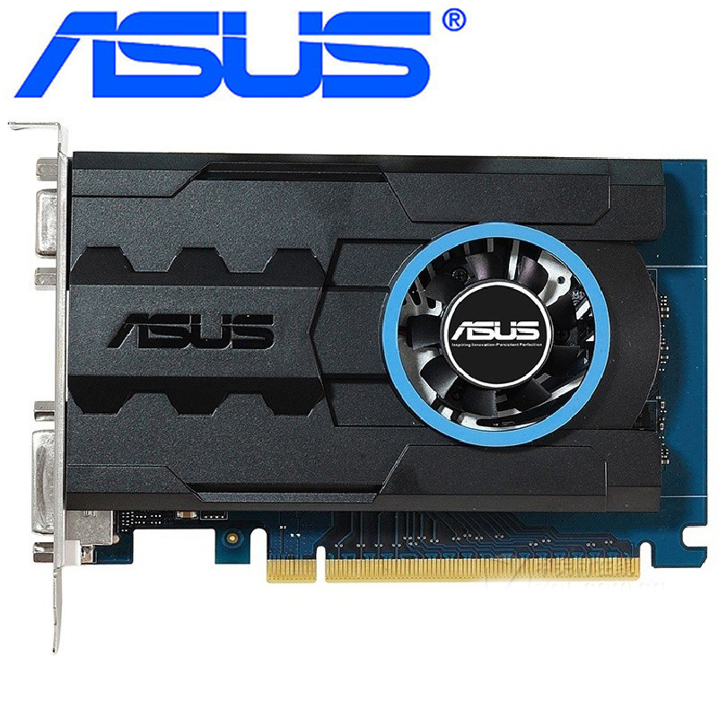 ASUS GT 730 2GB Graphics Cards 100% Original Video Card for nVIDIA Geforce GT730 2G GPU games Dvi VGA HDMI Used GT730-2GB