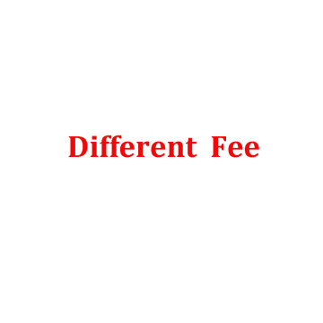 the freight difference for Delivery fees Increasing or Delivery transport fee
