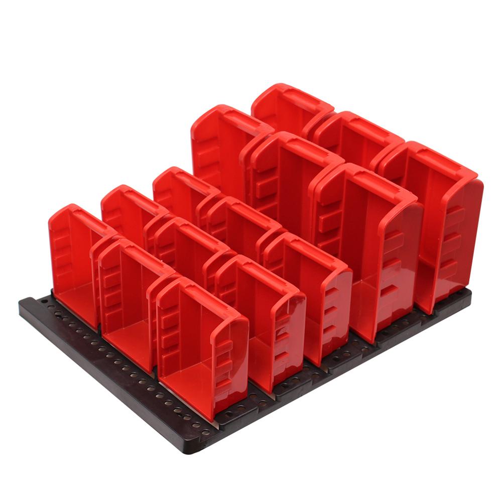 ABS Wall-Mounted Storage box Tool Parts Garage Unit Shelving Hardware screw Tool organize Box Components tool box