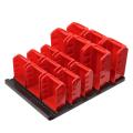 ABS Wall-Mounted Storage box Tool Parts Garage Unit Shelving Hardware screw Tool organize Box Components tool box