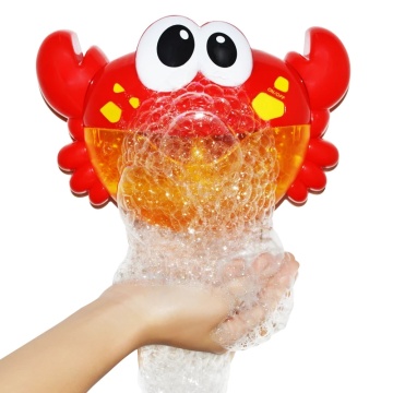 Dropship Bubble Machine Crabs Frog Music Kids Bath Toy Bathtub Soap Automatic Bubble Maker Baby Bathroom Toys for Children