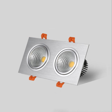 Super Bright LED Embedded Ceiling Light Square Down light COB LED Spotlight AC AC85-265V Home Commercial Lighting