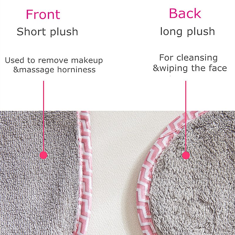 Brand Microfiber Cloth Puff Makeup Remover Pads Reusable Face Cleansing Sensitive Skin Facial cleaning Towel Nail Art Tools