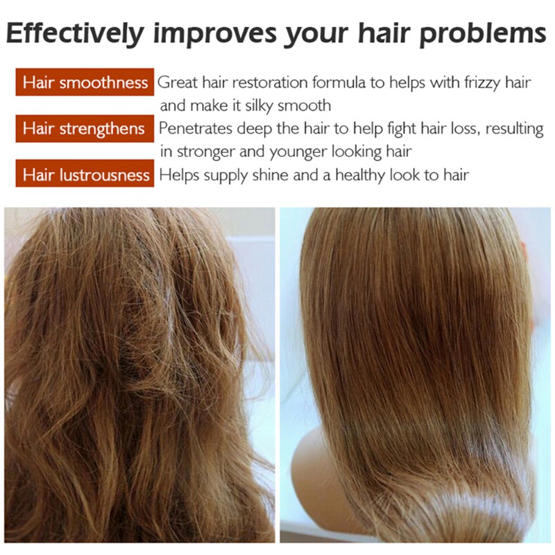 Morocco Argan Oil Repair Damaged Hair Improve Hair Care Nourishing Essence Split Rough Hair