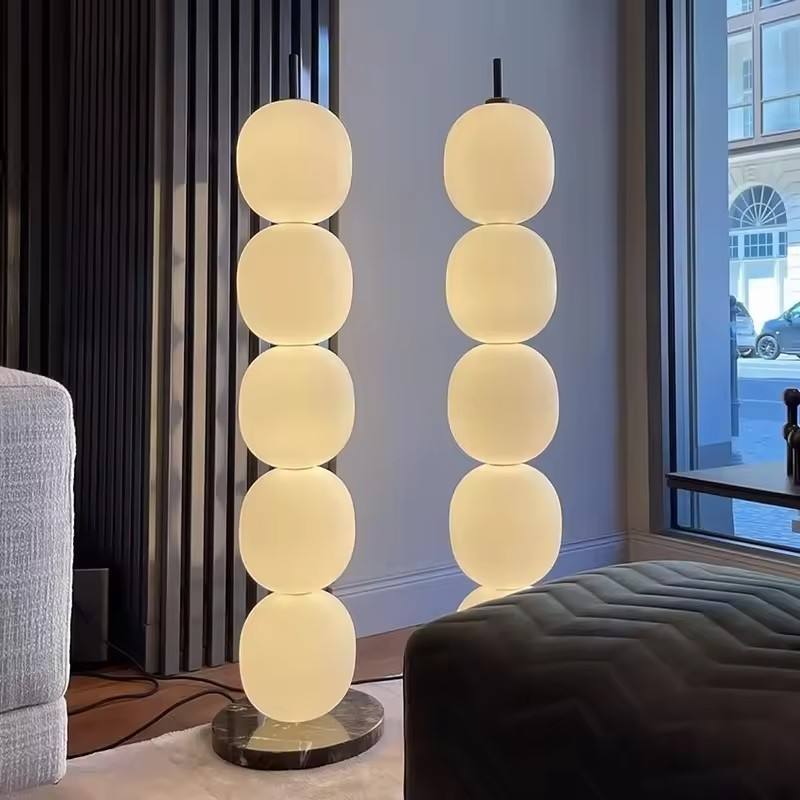 luxury-standing-light-with-marble-base-for-home