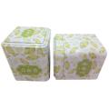 Square Metal Tea Tin Box