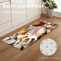 3D Stone Bathroom Carpet Doormat Printed Long Floor Mats Non-slip Kitchen Mat Hallway Bath Mat Living Room Decor Modern Area Rug