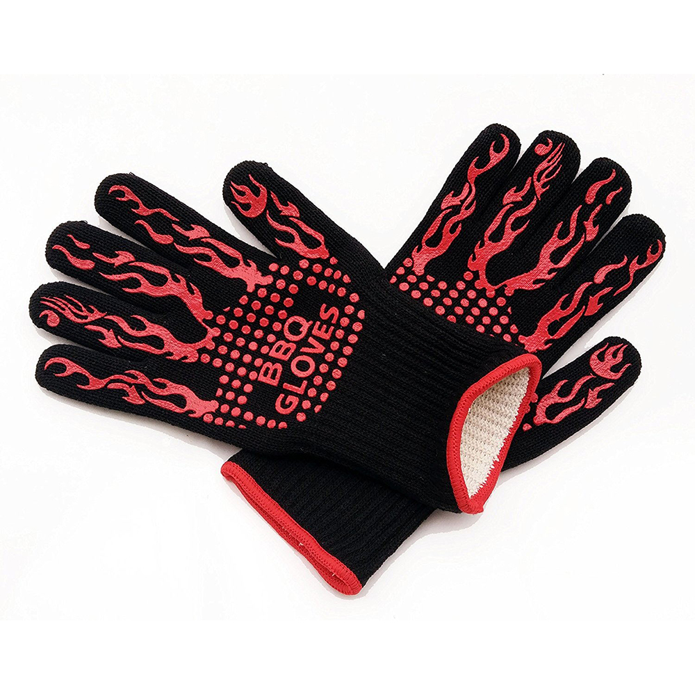 1pc Silicome Oven Glove Heat Resistant Kitchen Glove Cooking Baking BBQ Barbecue Mittens Gloves