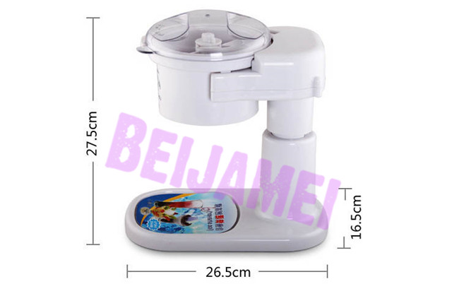 BEIJAMEI New Arrival Home Commercial Ice crushers shavers 220V Electric Ice Planer for milk tea shop