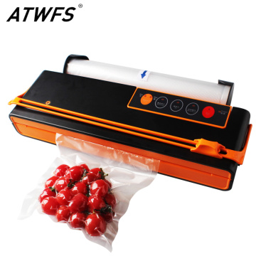 Vacuum Sealer Packing Machine Packaging Food Saver Sealing Machine with Automatic Cutting Vacuum Bag 10pcs for free