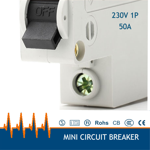 1P 220v-400V 50A dz47-63 Household miniature Circuit Breaker Free Shipping for Standard:IEC61009 GB6829