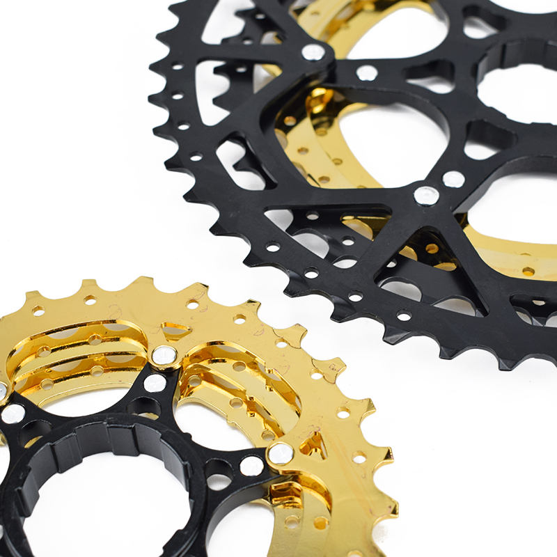 VG SPORTS 9 10 11 12 Speed Velocidade Mountain Bike Separate Cassette Gold Freewheel Bracket Sprocket 42T 50T 52T MTB Bike Parts