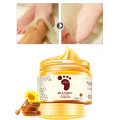 Honey Milk Foot Wax Feet Mask Moisturizing Hydrating Nourishing Whitening Skin Care Peel Off Foot Skin Care Exfoliating Anti-dry