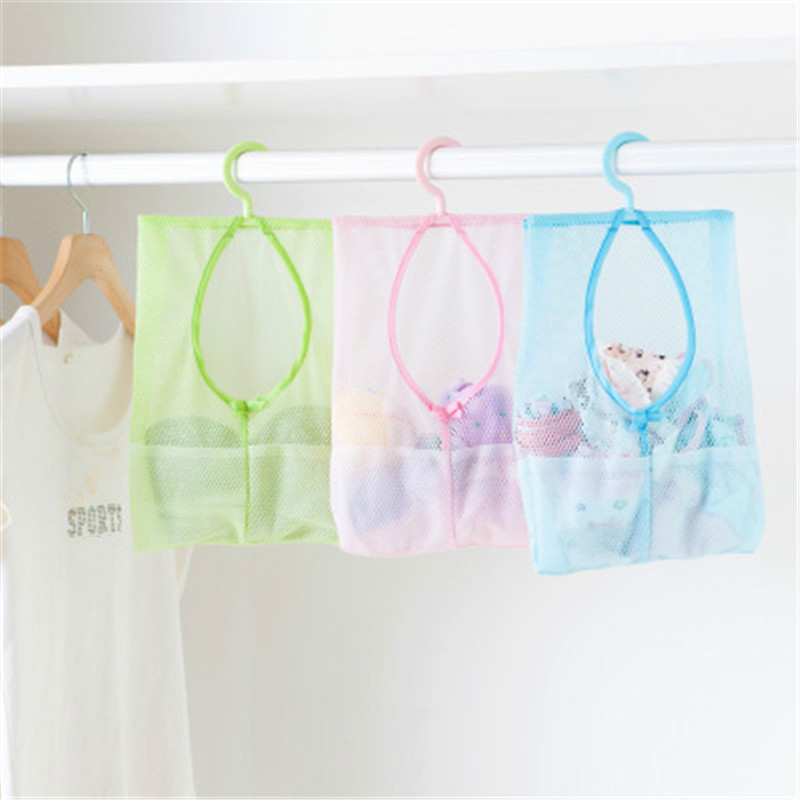 Baby Bath Toys Bathroom Toys Bag Multifunctional Hanging Storage Mesh Bags Eco-Friendly Mesh Child Kids Bath Toys Baskets
