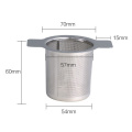 New Kitchen Accessories Tea Mesh Metal Infuser Stainless Steel Cup Tea Strainer Tea Leaf Filter with Cover Filter Tea Strainer