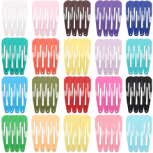 20pcs 5cm Multicolor BB Hairpin Hair Accessories Girls Drop Clip Women black Metal Hair Clip Pin Tool Barrette