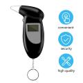 Analyzer Detector Keychain Professional Digital Alcohol Breath Tester LCD Display Concentration Meters