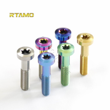 Titanium Torx Head Bolts Disc Button Screws M8X25/30/35/40mm for Bike Motorcyle and Car Parts