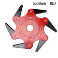 6PC Blade RED