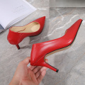 High Heels Pumps For Women Pointed Toe two-wear Fashion Daily 7.5cm Heels Shoes Large Size 35-43 44 45 46 Ladies Brand Pumps