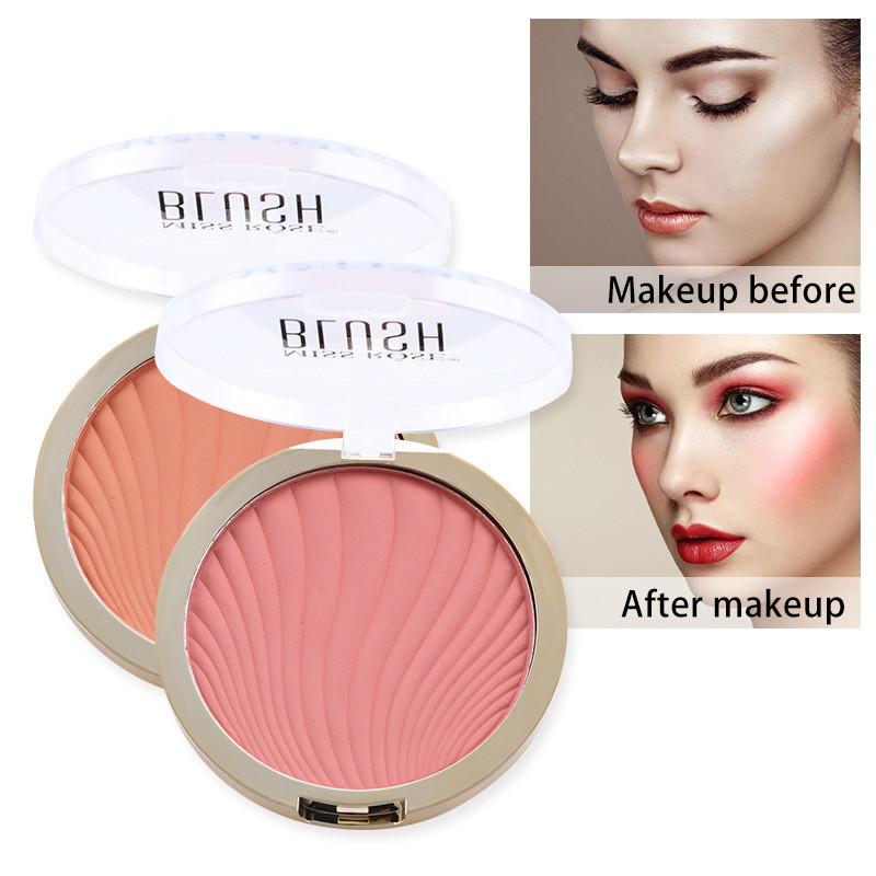 6 Colors Blusher Blush Powder Fine Smooth Natural Light And Breathable Cosmestics Professional Palette Contour Shadow TSLM1