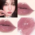 1pc Glossy Lip Plumping Liquid Lip Gloss Moisturizing Lip Gloss Gloss Plump Makeup Nutrition Liquid Lipstick Non-Sticky TSLM1