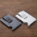 Carbon Fiber Clip Ultra-Thin Metal Clip Wallet Business Can Accommodate Multiple Debit and Credit Cards carteira Full size