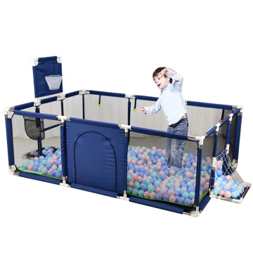 Baby Playpen Portable Activity Center Play Yard Infant Fence Indoor Basketball Safety Barrier Balls Pit Toy Crawling Playground