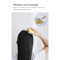 4 Colors Silicone Handheld head Scalp Clean Shampoo Meridian Massage Brush Bath Washing Shower Hair Mini Comb care tool